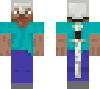 steve with helmet and sord