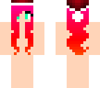 upgraded santa hat with ombre hair base