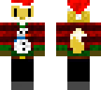 xmas golden fox