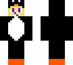 baby penguin girl