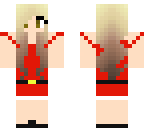 christmans girl skin