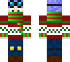 christmas dantdm blue hair