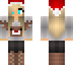 christmas reindeer girl