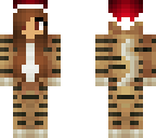 christmas tiger girl