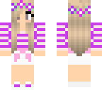 cute purple girl