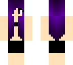 cute purple girl