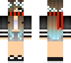 my skin with scarf