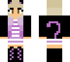 purple cat girl