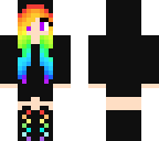 rainbow girl