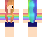 rainbow girl