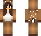 reindeer girl brown hair
