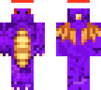 spyro in a christmas hat