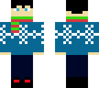 winter-themed man