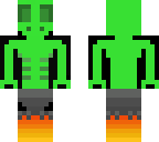 alien on ovni