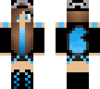 blue fox girl