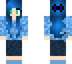 blue girl