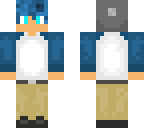 blue hair