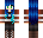 blue hair