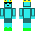 blue slime man