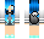 blue wolf girl