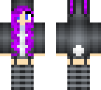 bunny girl- purple