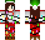 christmas light girl