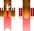 christmas skin girl