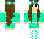 cute teal flower princess