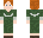 female ginger medieval stock skin