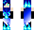 fire girl blue