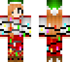fixed xmas lights girl