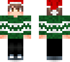 green christmas sweater