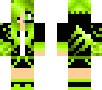 green gamer monster girl