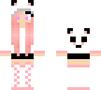 pink panda girl