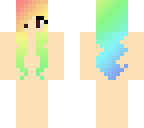 rainbow girl skin base