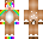 rainbow raindeer