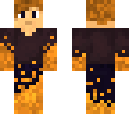 steve in flames