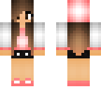 summerish pink beanie girl