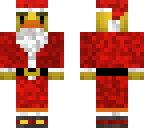 angry duck santa