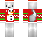 asian_storm's wolf christmas skin repost again
