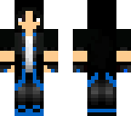 black and blue