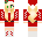 blonde santa girl remake