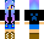 blue creeper girl 