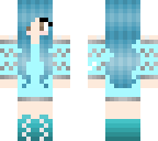 blue girl