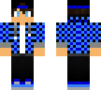 blue plaid