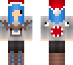 chibi girl squid christmas 2