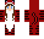 christmas cat skin