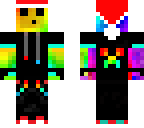 christmas rainbow slime