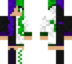ender-creeper mashup girl