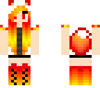 fire wolf girl